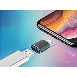 GUPBOO Adaptateur Métal IPHONE LIGHTNING vers OTG USB 3.0,JL443