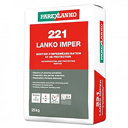 Desineo mortier d'imperméabilisation pour finition hammam piscine LANKO IMPER 25KG 