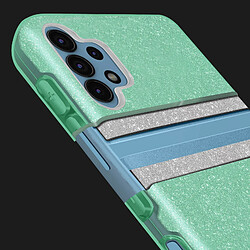 Avis Avizar Coque Samsung Galaxy A32 Paillette Amovible Silicone Semi-rigide Vert