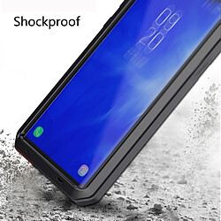 Wewoo Coque Etui de protection étanche en métal antichoc pour Galaxy Note 9 (noir)