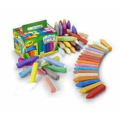 Crayola Outdoors - 51-2048-e-001 - 48 Craies De Trottoir - 32 + 16 Gratuites