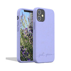 BIGBEN Coque iPhone 12 mini Natura Lavande - Eco-conçue Just Green