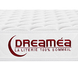 Vente-Unique Matelas 140 x 190 cm mémoire de forme ép.15cm - PELOPS de DREAMEA pas cher