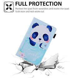 Etui en PU Impression de motifs avec support Panda pour votre Samsung Galaxy Tab A7 Lite 8.7 pouces (2021) T220/T225