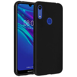 Avizar Coque Huawei Y6 2019 / Y6S et Honor 8A Protection Silicone Souple Effet Mat Noir