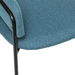 Avis Atmosphera, Createur D'Interieur Fauteuil Dîner Siron Bleu canard - ATMOSPHERA