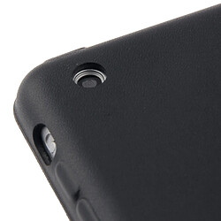 Acheter Wewoo Smart Cover noir pour iPad mini / mini 2 Retina Étui intelligent en cuir traité naturel à trois compartiments avec fonction veille / réveil et support