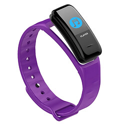 Acheter Wewoo Bracelet connecté Smartwatch Fitness Tracker Smartband écran IPS 0,96 pouce, IP67 étanche, mode Sports de soutien / pression artérielle / moniteur de sommeil / de fréquence cardiaque / de fatigue / rappel sédentaire Violet