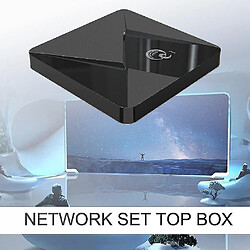 Universal Mini 1G + 8G WiFi Set-top Box Smart Wireless TV Box 4K High Definition Media Player Vocal Assistant pas cher