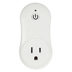 Wewoo Prise Connectée 10A 2,4 GHz Alexa WiFi Contrôle Smart Timer de la maison, AC 100-240 V, américaine