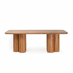 Acheter BOIS & CHIFFONS Table de repas rectangulaire 220 cm | Acacia Maglan