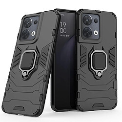 Htdmobiles Coque pour Oppo Reno 8 5G - housse etui rigide anti choc + film ecran - NOIR