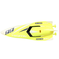 Avis Wewoo Bateau télécommandée jaune 3312M 4 canaux 2,4 GHz Mini Racing Boat RC Speedboat enfants jouet avec télécommande