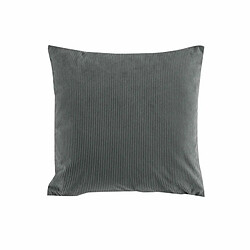 Paris Prix Coussin Déco en Velours Casual 40x40cm Anthracite