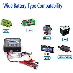 Acheter Chargeur de batterie Lipo RC C150 150W 10A | Compatible avec les batteries DJI Tello, 7.4V 1200mAh, 3.7V 2000mAh | Pour Radiofly Space Kondor Drone