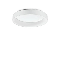 Ideal Lux Semi-Encastré LED Ronde 60cm Intégré Blanc, 3000K, Non-Dimmable