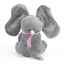 Universal Jouet en peluche d'éléphant Musique électrique Elephant Hide and Seek Toy Baby Toy pas cher