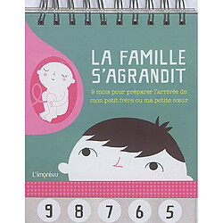 La famille s'agrandit : 9 mois pour préparer l'arrivée de mon petit frère ou ma petite soeur