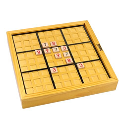 Wewoo Jouet en bois Sudoku 'intelligence 9 x 9 en