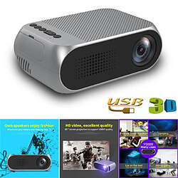 YG320 Mini Home Cinéma Cinéma TV LED Portable Projecteur 1080P HDMI / USB / SD / AV SL