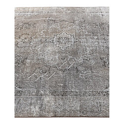 Avis Vidal Tapis de laine 284x175 gris Ultra Vintage