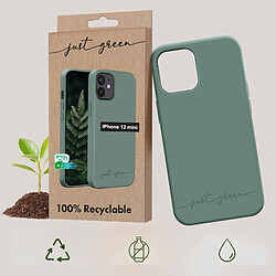 Avis BIGBEN Coque iPhone 12 mini Natura Night Green - Eco-conçue Just Green