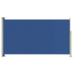 vidaXL Auvent latéral rétractable de patio 170x300 cm Bleu