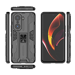 Coque en TPU antichoc avec béquille noir pour votre Honor 60 Pro