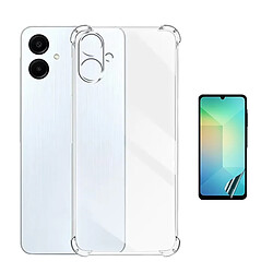 Kit Housse Anti-Choc Superprotect + Film Hydrogel Avant Phonecare Pour Samsung Galaxy A06 - Transparent