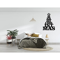 EPIKASA Décoration Murale en Métal Joyeux Noël 3