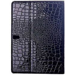 Avis Wewoo Housse Étui noir pour Samsung Galaxy Tab S 10.5 / T800 Crocodile Texture Flip en cuir avec support