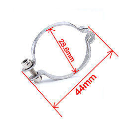 Acheter 4Pcs Collier de Serrage Réglable en Inox Serre-Joints à Tuyau pour Fixation 28.6mm