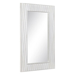 BigBuy Home Miroir mural Blanc 93,3 x 4 x 154 cm