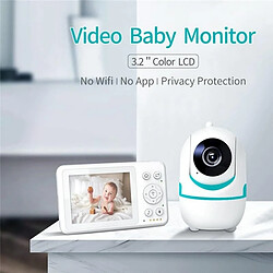 Avis Babyphone Camera Avec Berceuses Et Écran LCD 3.2 Pouces Vision Nocturne Sécurité Bébé EU Plug YONIS