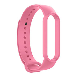 Avizar Bracelet Sport Xiaomi Mi Band 6 et 5 Silicone Premium Soft-touch Léger Rose