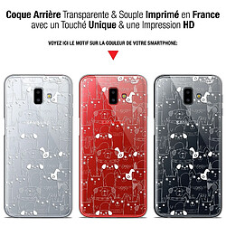 Avis Caseink Coque arrière Samsung Galaxy J6 Plus J6+ (6.4 ) Gel HD [ Nouvelle Collection - Souple - Antichoc - Imprimé en France] Chien Blanc