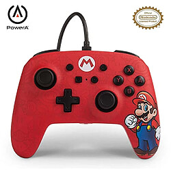 Power A WIRED CONTROLLER MARIO MANETTE SWITCH