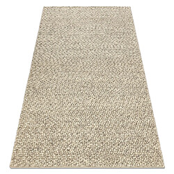 RUGSX Tapis en laine TAHAR 99005G gris - TISSÉ MAIN boucle, uniforme 120x180 cm