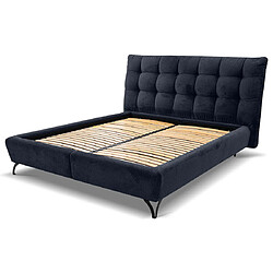 Lisa Design Sohan 160x200 Bleu Nuit