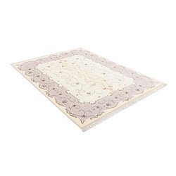 Vidal Tapis de laine 198x155 beige Darya