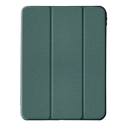 Avizar Housse pour iPad Pro 11 2024 Support Vidéo / Clavier Mise en Veille Vert Foncé