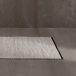 BigBuy Home Tapis Blanc Noir 80 x 150 x 1 cm