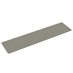 vidaXL Tapis de couloir aspect sisal argenté 50x200 cm