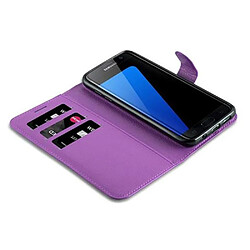 Cadorabo Coque Samsung Galaxy S7 EDGE Etui en Violet pas cher