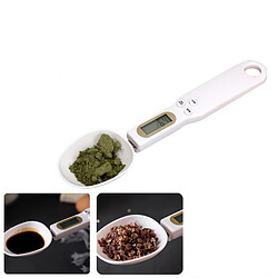 Acheter Universal 500 g Capacité 0,1 g Café Thé Balance électronique numérique Cuillère de mesure de cuisine Appareil de pesage Écran LCD Coupe de cuisson Mini | Balance de cuisine(blanche)