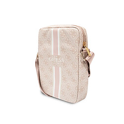 Guess Maroquinerie Guess Sacoche bandoulière 8'' Modèle Stripe 4G Rose