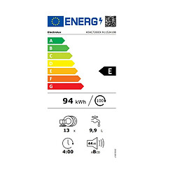 Lave-vaisselle 60cm 13 couverts 44db intégrable avec bandeau - keac7200ix - ELECTROLUX