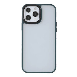 Coque en TPU + acrylique vert armé pour votre Apple iPhone 13 Pro 6.1 pouces