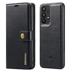 Etui en PU DG.MING magnétique avec support noir pour votre Samsung Galaxy A33 5G