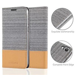 Cadorabo Coque HTC Desire 820 Etui en Gris